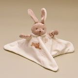 Ivory Soft and Cuddly Bunny Doudou Blankie