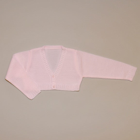 Pink Baby Knit Cardigan Sweater