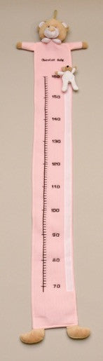 Pink Baby Bear Growth Chart