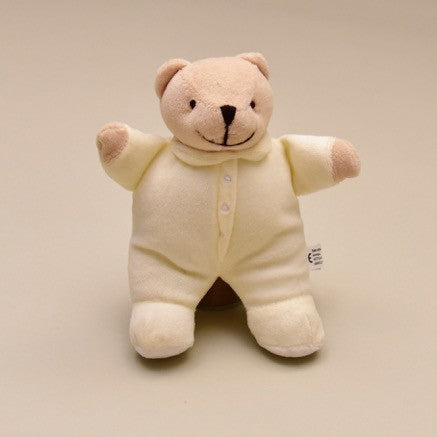 8"Soft and Huggable Off-white Baby Teddy Bear 8"