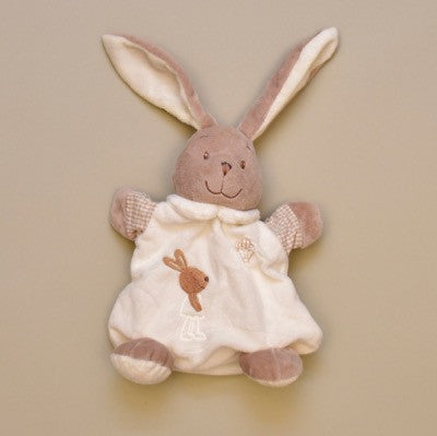 Soft and Cuddly Round Bunny Rabbit Rattle